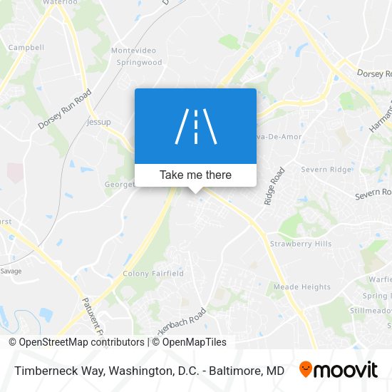 Mapa de Timberneck Way