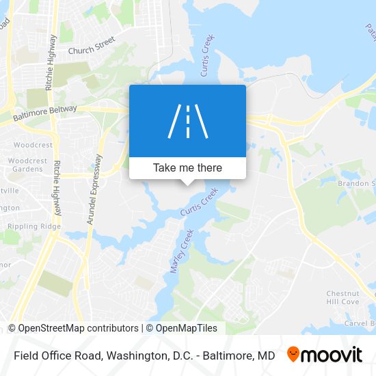 Mapa de Field Office Road