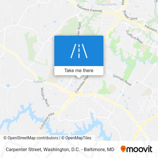 Mapa de Carpenter Street