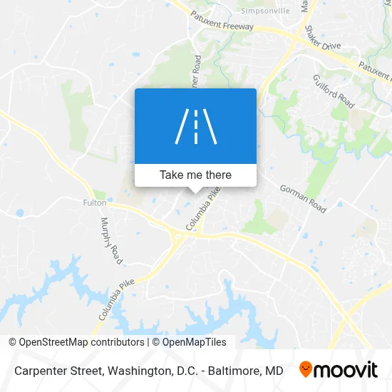 Carpenter Street map