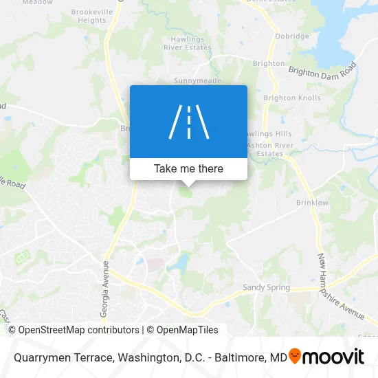 Quarrymen Terrace map