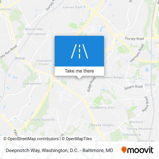 Mapa de Deepnotch Way