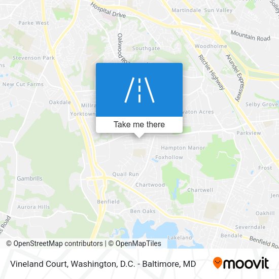 Vineland Court map