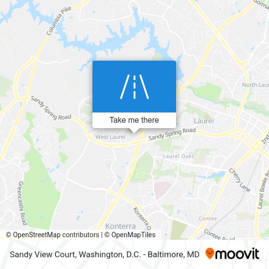 Mapa de Sandy View Court