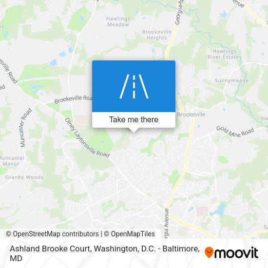 Ashland Brooke Court map