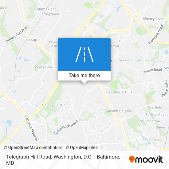 Mapa de Telegraph Hill Road