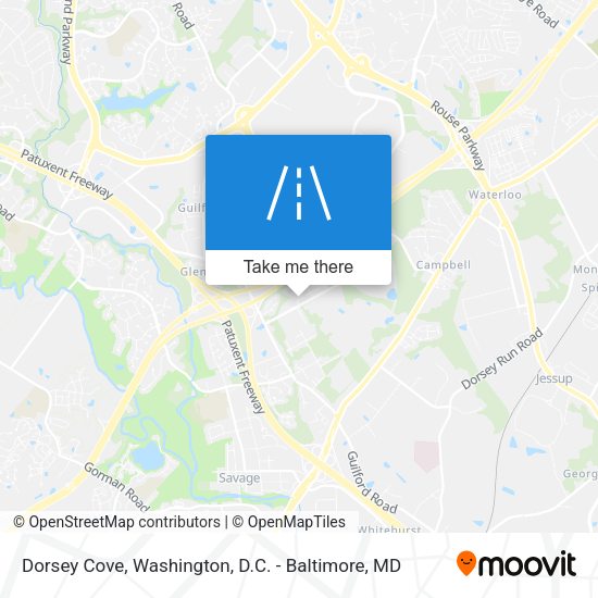 Dorsey Cove map