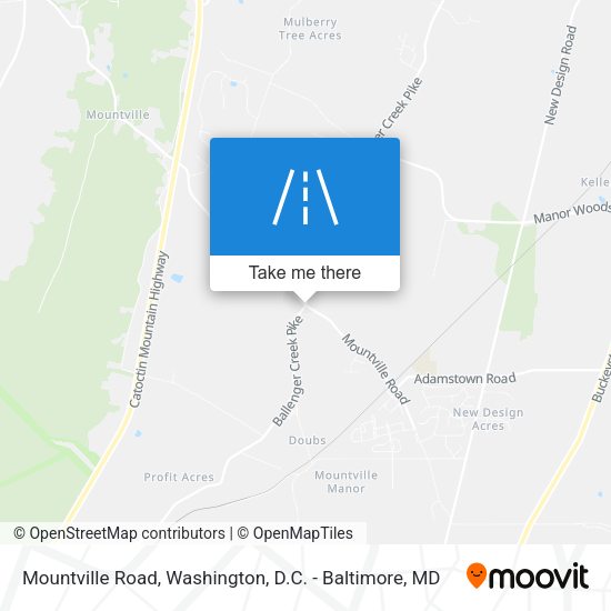Mapa de Mountville Road
