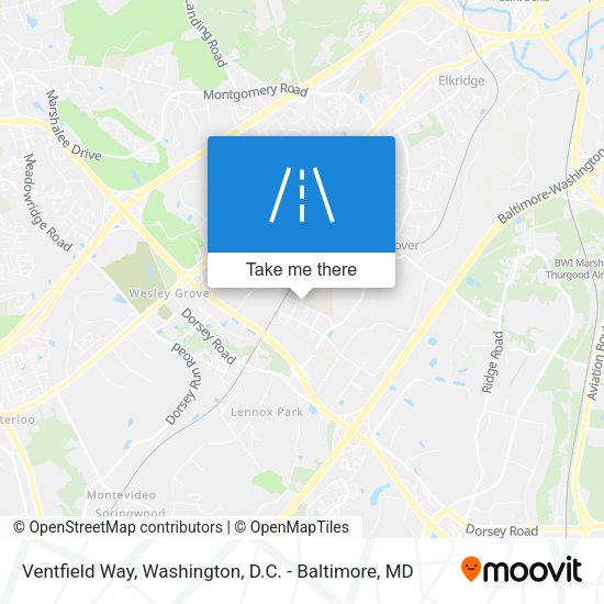 Ventfield Way map