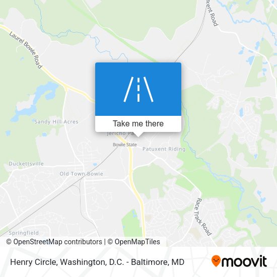 Henry Circle map