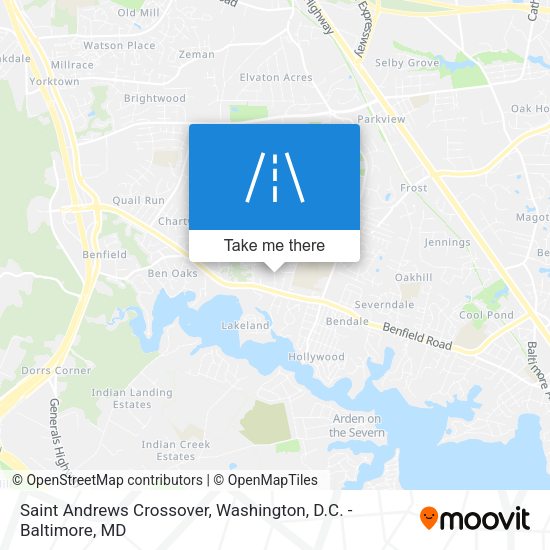 Mapa de Saint Andrews Crossover
