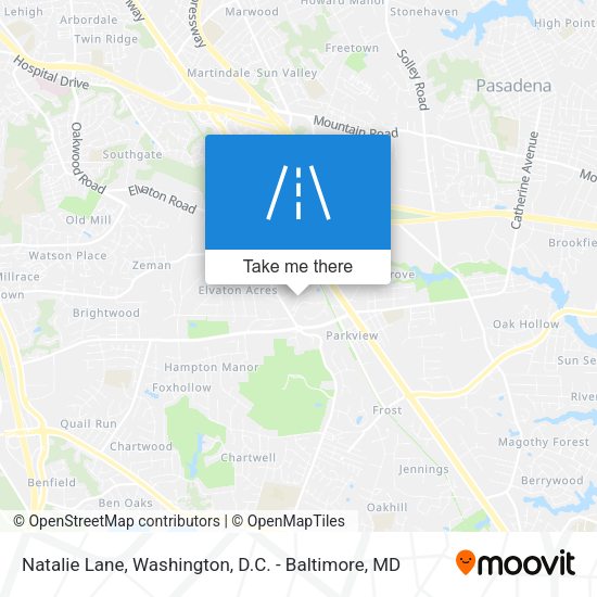 Mapa de Natalie Lane