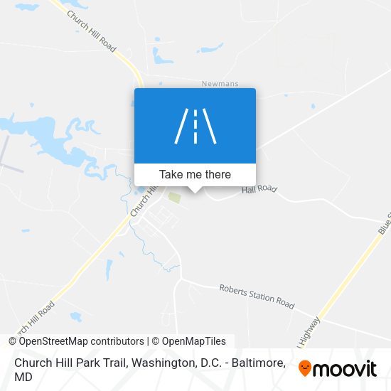 Church Hill Park Trail map