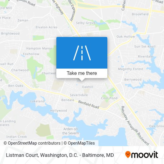 Listman Court map