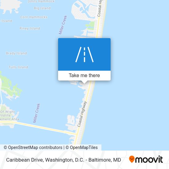 Mapa de Caribbean Drive