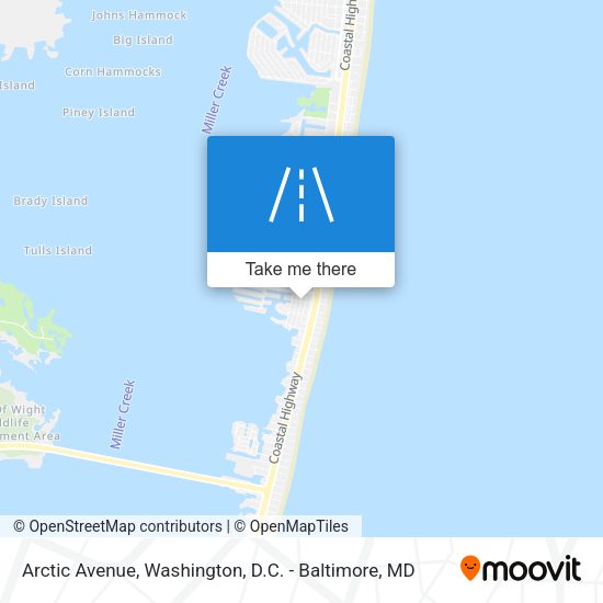 Arctic Avenue map