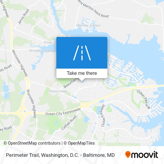 Perimeter Trail map