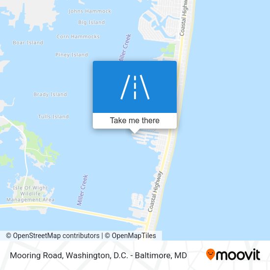 Mapa de Mooring Road
