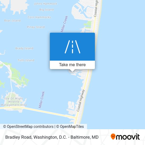 Mapa de Bradley Road