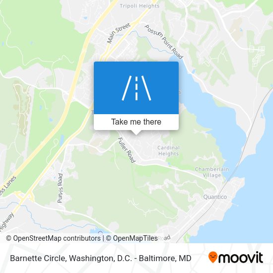 Mapa de Barnette Circle