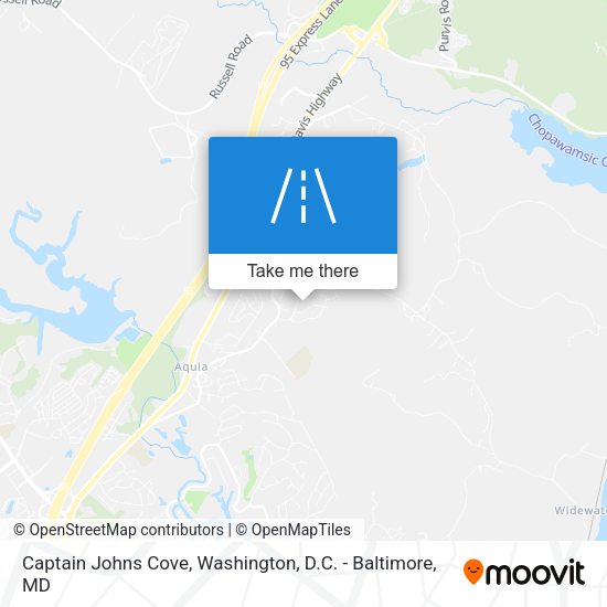 Mapa de Captain Johns Cove