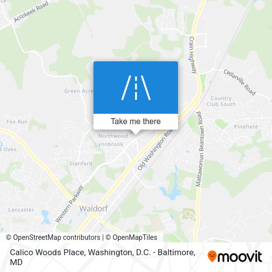 Mapa de Calico Woods Place