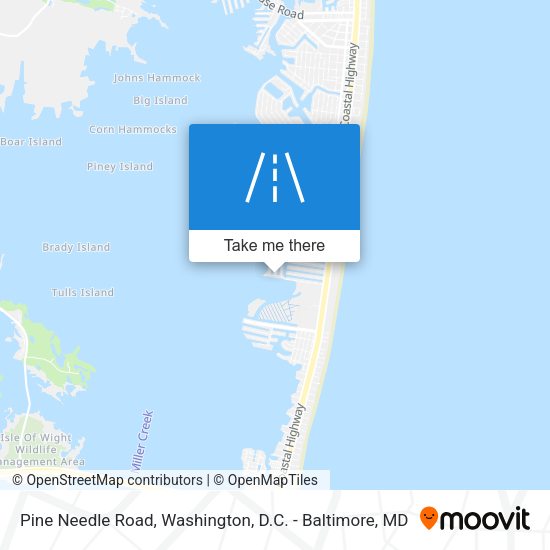 Pine Needle Road map