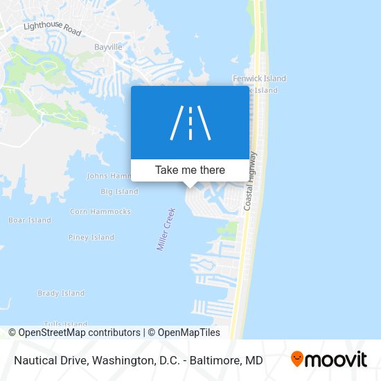 Nautical Drive map