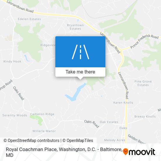 Mapa de Royal Coachman Place