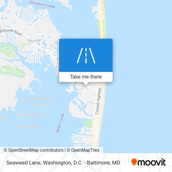 Seaweed Lane map