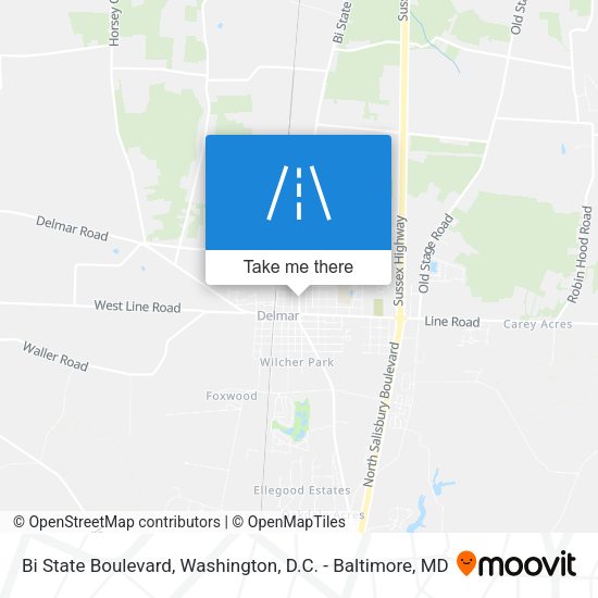 Bi State Boulevard map