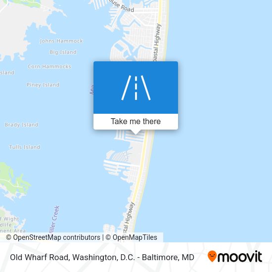 Mapa de Old Wharf Road