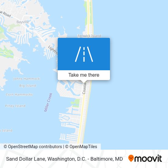 Mapa de Sand Dollar Lane