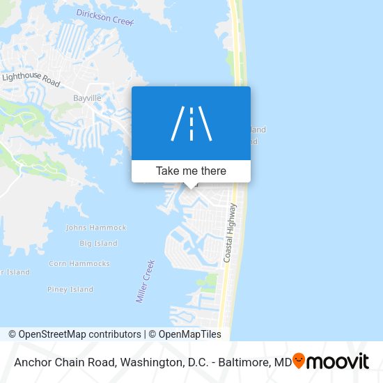 Anchor Chain Road map