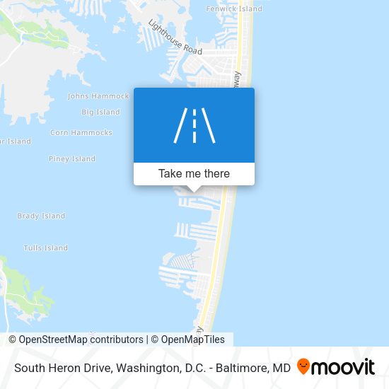 Mapa de South Heron Drive