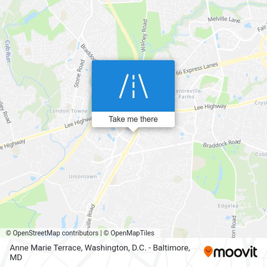 Anne Marie Terrace map