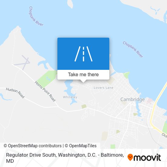 Regulator Drive South map