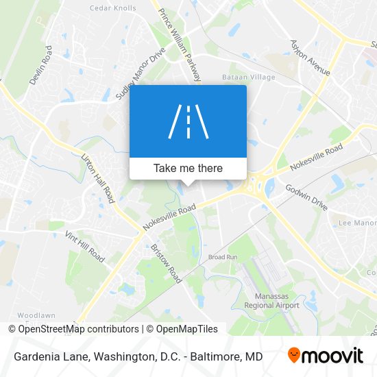 Gardenia Lane map