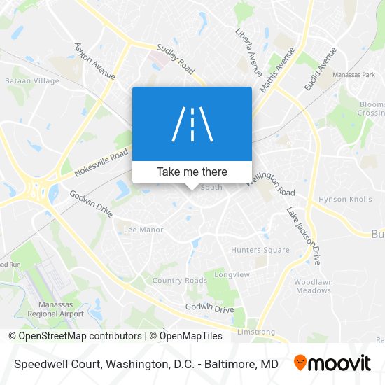 Mapa de Speedwell Court