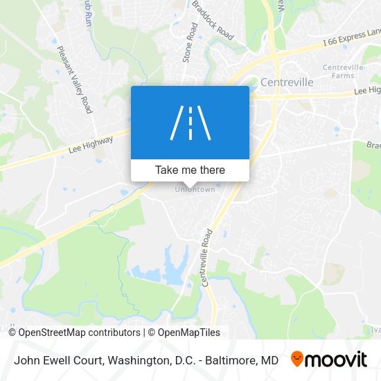 John Ewell Court map