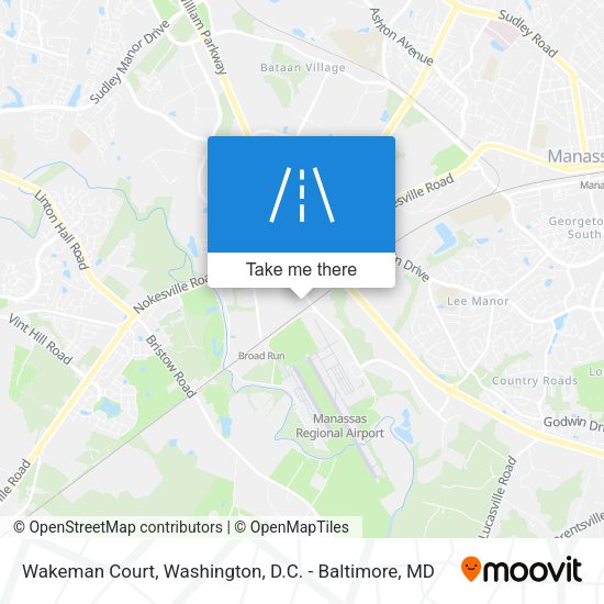 Mapa de Wakeman Court