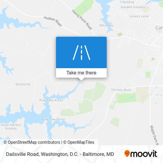 Mapa de Dailsville Road