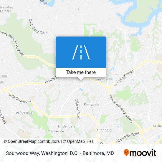 Mapa de Sourwood Way