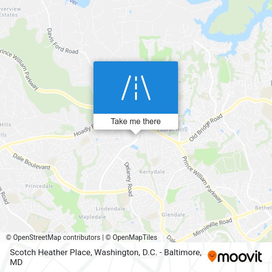 Scotch Heather Place map
