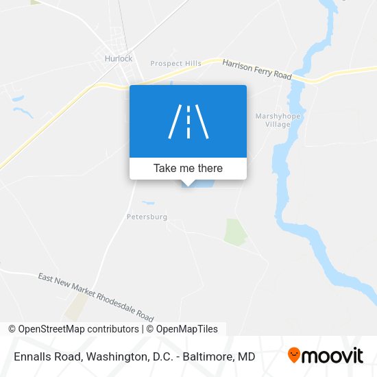 Ennalls Road map