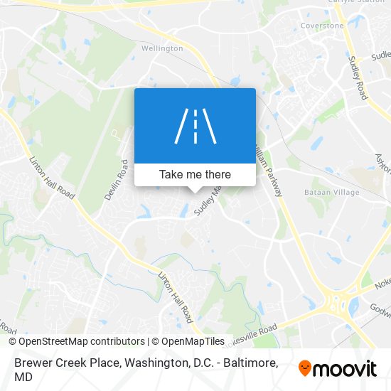 Mapa de Brewer Creek Place