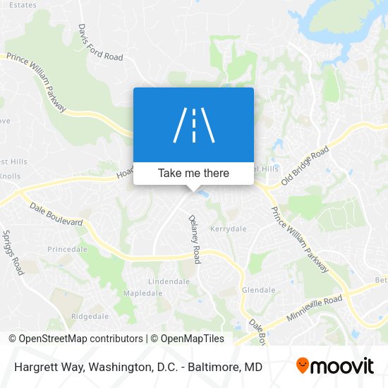 Mapa de Hargrett Way