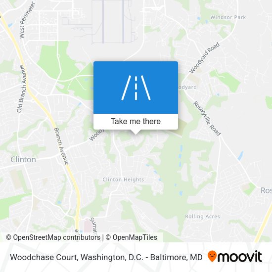 Woodchase Court map