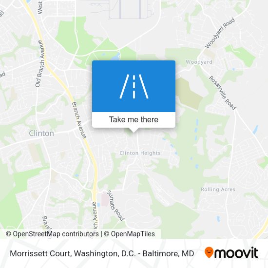Mapa de Morrissett Court
