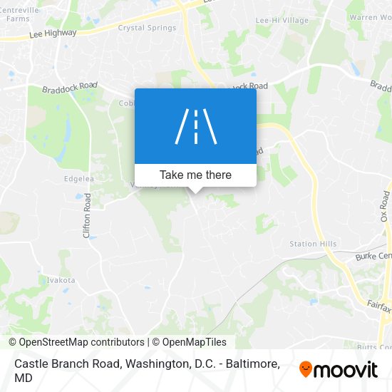 Mapa de Castle Branch Road